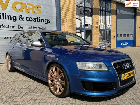 Audi A6 Avant 5.0 TFSI RS 6, automaat, V10, pdc navigatie, climatrol, leder, lichtmetaal, youngtimer