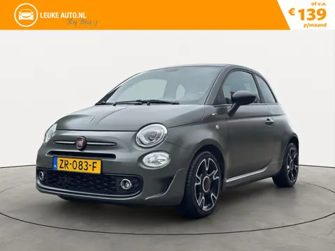 Fiat 500 0.9T 86PK Turbo Sport Apple-Carplay Leer/Alcantara