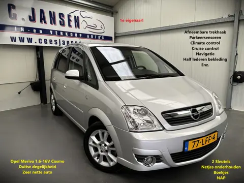 Opel Meriva 1.6-16V Cosmo 1e eigenaar!!