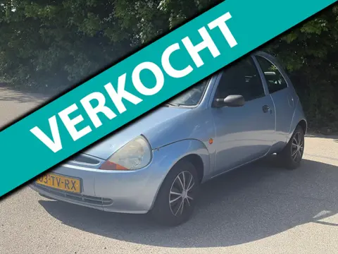 Ford Ka 1.3 Futura 56DKM! NAP! Airco! Elektr Pakket! Blauw!