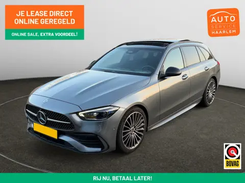 Mercedes-Benz C-Klasse Estate 200 Launch Edition AMG Line Panoramadak, Headup, Sfeerverlichting, Bur
