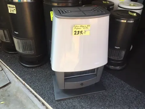 Gaskachel Gerevis. Faber Pelgrim 818 T Propaan, Nu 219,- E.