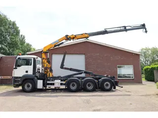 MAN TGS 35.400 / EFFER 165-11/3S / AJK Haaksysteem / 8x4 / Euro5