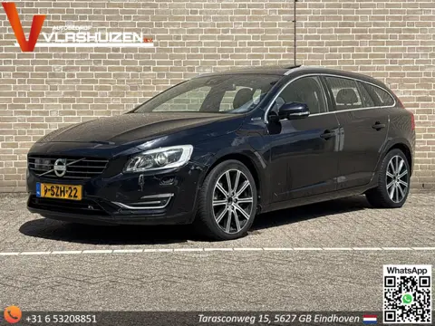 Volvo V60 2.4 D6 AWD Plug-In Hybrid Summum | Schuif/Kanteldak | Leder | Cruise | Climate | Navi | PD