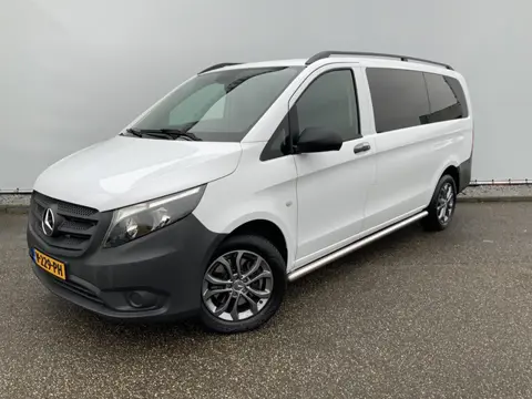 Mercedes-Benz Vito 119 CDI 4X4 Lang Dub Cab Automaat Airco Cruise Camera 5 Zits Trekhaak 2000 kg Alu