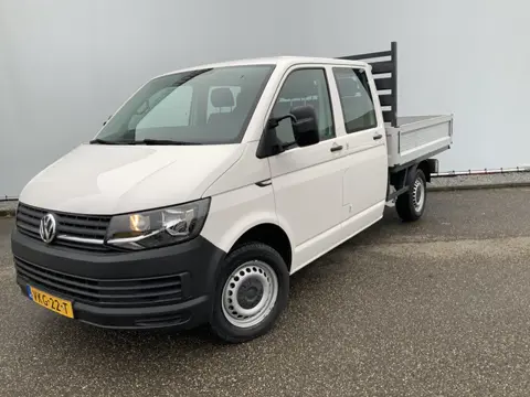 Volkswagen Transporter 2.0 TDI L2H1 Dub Cab Pick Up 6 Zits Airco Trekhaak 2200 kg Euro 6