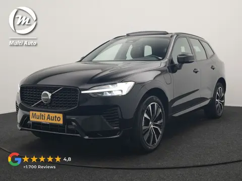 Volvo XC60 T8 AWD R-Design LONG RANGE PHEV 455pk Dealer O.H. | Trekhaak Af Fabriek | Panodak | Leder