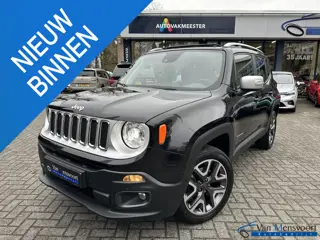 Jeep Renegade 1.4 MultiAir 170PK Automaat Limited AWD 1eEig|Panorama|Xenon|Trekhaak|Camera