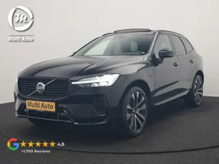 Volvo XC60 T6 AWD R-Design LONG RANGE PHEV 350pk Dealer O.H. | Trekhaak Af Fabriek | Panodak | Adapt