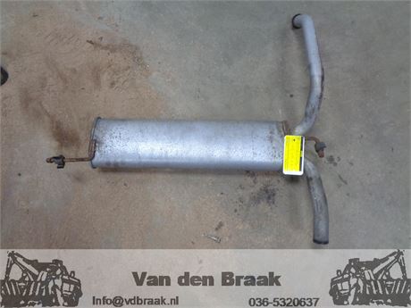 Toyota Aygo 1.0 12V 2005-2014 Uitlaat einddemper