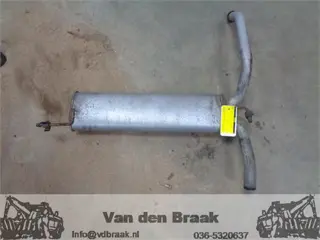 Toyota Aygo 1.0 12V 2005-2014 Uitlaat einddemper