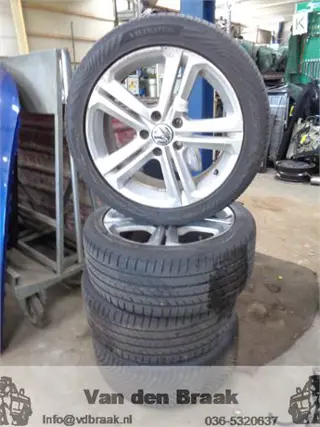 Volkswagen Golf 2003-2008 Aluminium velgenset 17 inch