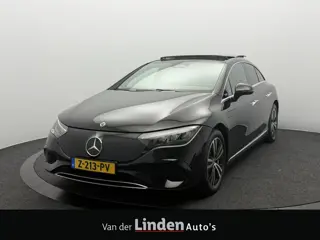 Mercedes-Benz EQE 300 Business Edition 89 kWh SOH 98,9% | Warmtepomp | Panoramadak | Leer | Adaptive