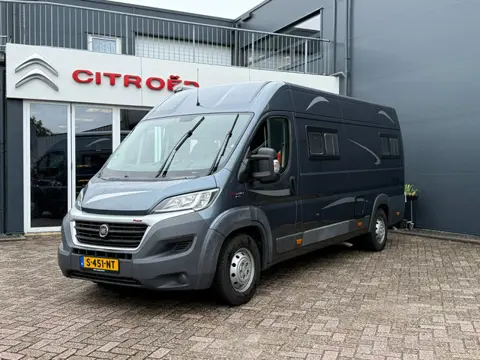 Fiat Ducato H2L4 Buscamper 2.3 JTD 177pk | Super mooi | Lengte bed | Vloerverwarming | Airco | Zonne
