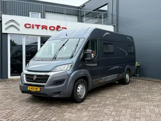 Fiat Ducato H2L4 Buscamper 2.3 JTD 177pk | Super mooi | Lengte bed | Vloerverwarming | Airco | Zonne