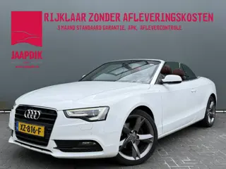 Audi A5 Cabriolet BWJ 2015 1.8 TFSI 170 PK AUTOMAAT | NW APK | LEDER / ELEKTR. STOELEN / NAVI / CLIM