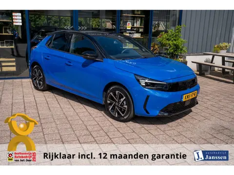 Opel CORSA 1.2 Turbo GS|Prijs rijklaar incl 12 mnd garantie|Camera Clima Blindspot Half leder Keyles