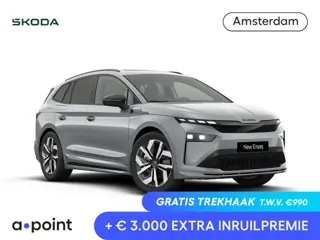 Skoda Enyaq 85 Sportline | Panoramadak | 20 inch | Sportstoelen | Adaptive Cruise | Blind Spot