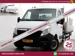 Opel Movano 2.3 CDTI 145pk E6 Open Laadbak + Kraan 08-2019