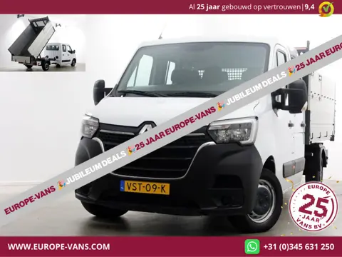 Renault Master T35 2.3 dCi 145pk L3 D.C. Kipper met hoge boorden 11-2022