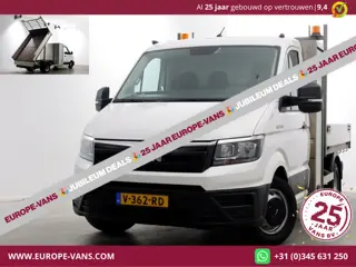 MAN TGE 5.180 2.0 177pk E6 L2H1 Kipper Dubbel Lucht Trekhaak 3500kg 06-2018