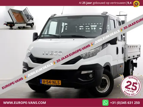 Iveco Daily 35S14 316pk E6 L2H1 D.C. 3-Zijdige Kipper Airco/Trekhaak 3500kg 02-2018