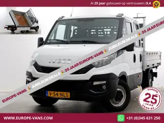 Iveco Daily 35S14 316pk E6 L2H1 D.C. 3-Zijdige Kipper Airco/Trekhaak 3500kg 02-2018