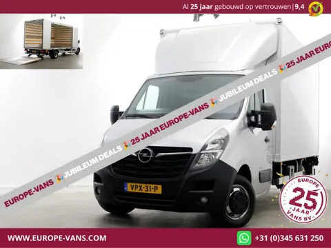 Opel Movano 2.3 Turbo 165pk Bakwagen met bovensluit-laadklep 1000kg en zijlader L445cm 05-2022