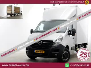 Opel Movano 2.3 Turbo 165pk Bakwagen met bovensluit-laadklep 1000kg en zijlader L445cm 05-2022