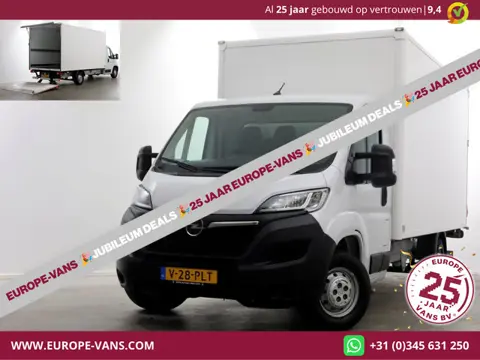 Opel Movano 2.2D 140pk Bakwagen met laadklep 1.060kg laadvermogen 02-2024