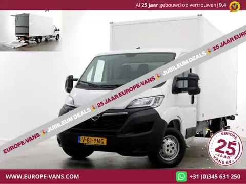 Opel Movano 2.2D 140pk Bakwagen met laadklep 1.060kg laadvermogen 06-2024