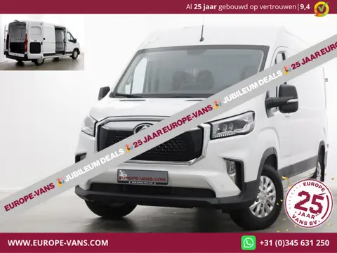 Maxus eDeliver 9 L3H2 72kWh WLTP Range 280km 100% Elektrisch Airco/Camera NIEUW 02-2024