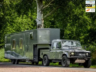 Land Rover Defender 2.2 D 130" S Crew Cab x Bolle Trailer|Zonnepanelen|Camper