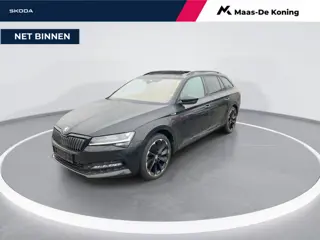 Skoda Superb 1.4TSI iV 160kW/218PK Sportline DSG · Panoramadak · Trekhaak · 360°Camera + Parkeersens