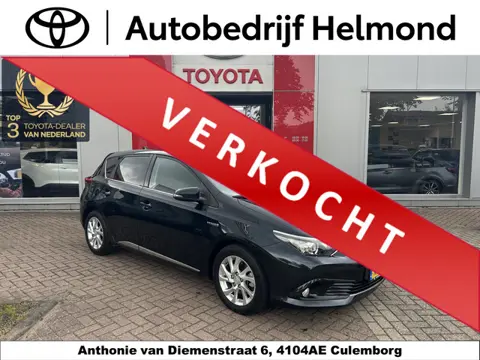 Toyota Auris 1.8 Hybrid Dynamic | Delaer onderhouden | Smart Entry | Deep titanium kleur