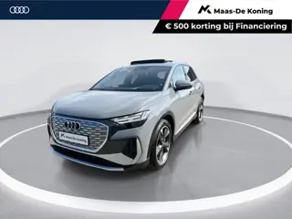 Audi Q4 e-tron 40 Edition 77 kWh / 204pk S Line · Panoramadak · Trekhaak · Apple/Android Car Play · 