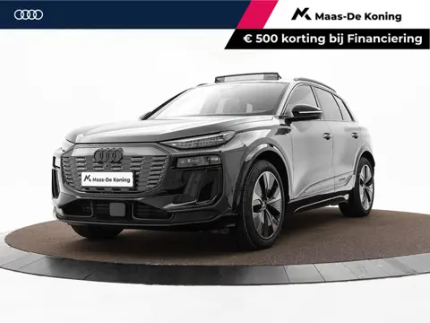 Audi Q6 e-tron 252pk S edition 83 kWh · SOH 97,5% · Panoramadak · Leder · 360 Camera · Luchtvering ·