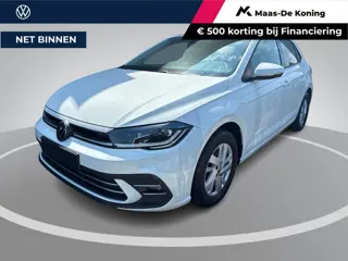 Volkswagen Polo 1.0 TSI 110pk DSG Style · Matrix LED · Apple/Android Car Play · Stoelverwarming · El