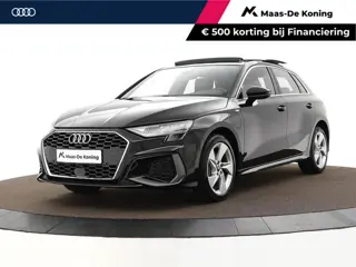 Audi A3 Sportback 40 TFSIe 204pk S-tronic S Edition · Panoramadak · Apple/Android Car Play · Lederen