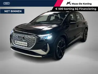 Audi Q4 e-tron 40 S Line 82Kwh 150kW/204PK S line Panoramadak · Trekhaak · Apple/Android Car Play · 