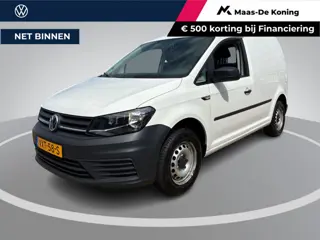 Volkswagen Caddy 2.0 TDI L1H1 102pk BMT Comfortline · Trekhaak · Vloerplaat · Airco · DAB radio · Bl
