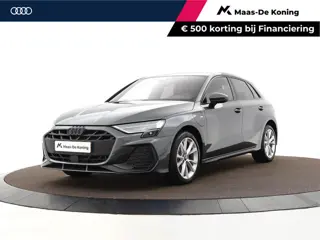Audi A3 Sportback 40 TFSIe 204pk S-Tronic S Edition · Camera · Parkeerassistent · Zwart Optiek Plus 