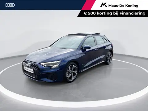 Audi A3 Sportback 40 TFSIe 150kW/204PK S Line · Panoramadak · Leder · Camera · Apple/Android Car Pla
