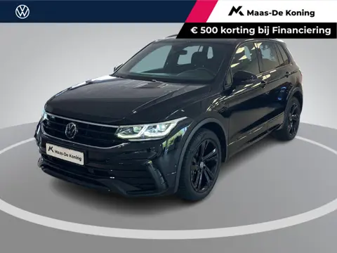 Volkswagen Tiguan 1.4TSIeHybrid 180kW/245PK R-Line Black Style · Dodehoeksensoren ·  Navigatie · Par