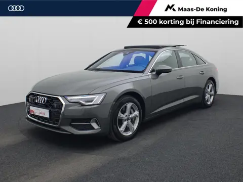Audi A6 Limousine 50 TFSIe 220kW/299PK quattro S Line · 360°Camera + Parkeersensoren · Panoramadak ·