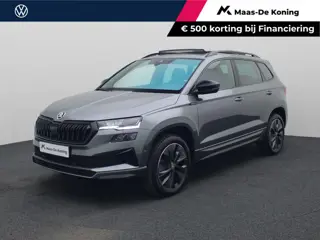 Skoda Karoq 1.5 TSI 150PK ACT Sportline DSG · Panoramadak · 360°Camera + Parkeersensoren · Navigatie