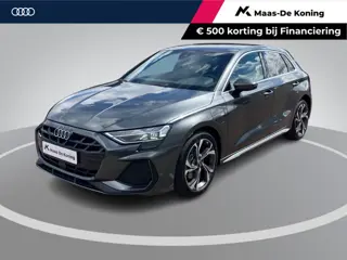 Audi A3 Sportback 40 TFSIe/204PK S Line · Camera  · Navigatie · Leder/stof · Garantie t/m 06-03-2029