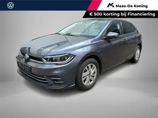 Volkswagen Polo 1.0 TSI 95pk DSG Style · Apple/Android Car Play · Dodehoeksensor · Stoelverwarming ·