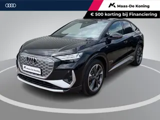 Audi Q4 Sportback e-tron 40 S Line 82kWh / 204pk · Panoramadak · Navigatie · SONOS · Camera + Parkee