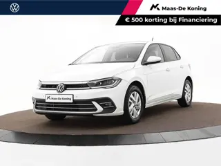 Volkswagen Polo 1.0 TSI 95pk DSG Style · Panoramadak · Matrix LED · Stoelverwarming · ACC · Sfeerver